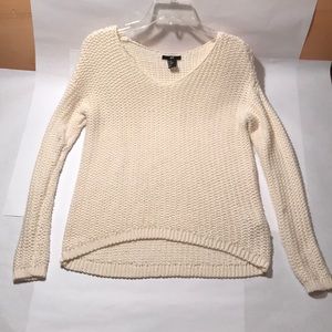 Off White H&M Cable Knit Sweater